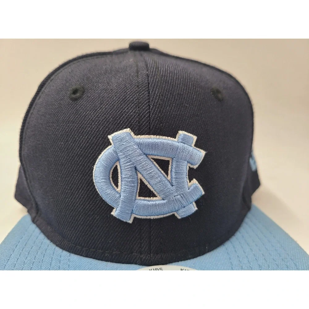 Youth North Carolina UNC Tar Heels New Era 59Fifty Fitted 6 3/8 Hat Cap Boy NCAA